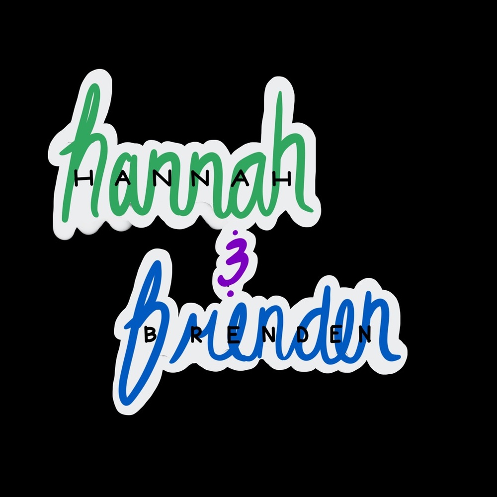 Custom Couples Name Stickers!
